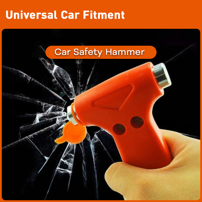 Rescue Rope Throw - Multi-function Hammer Two-in-one Safety Hammer Rescue