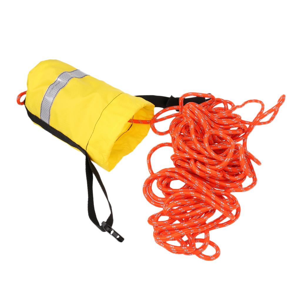 Rescue Rope Throw - Rescue Throw Bag Kit with Buoyant