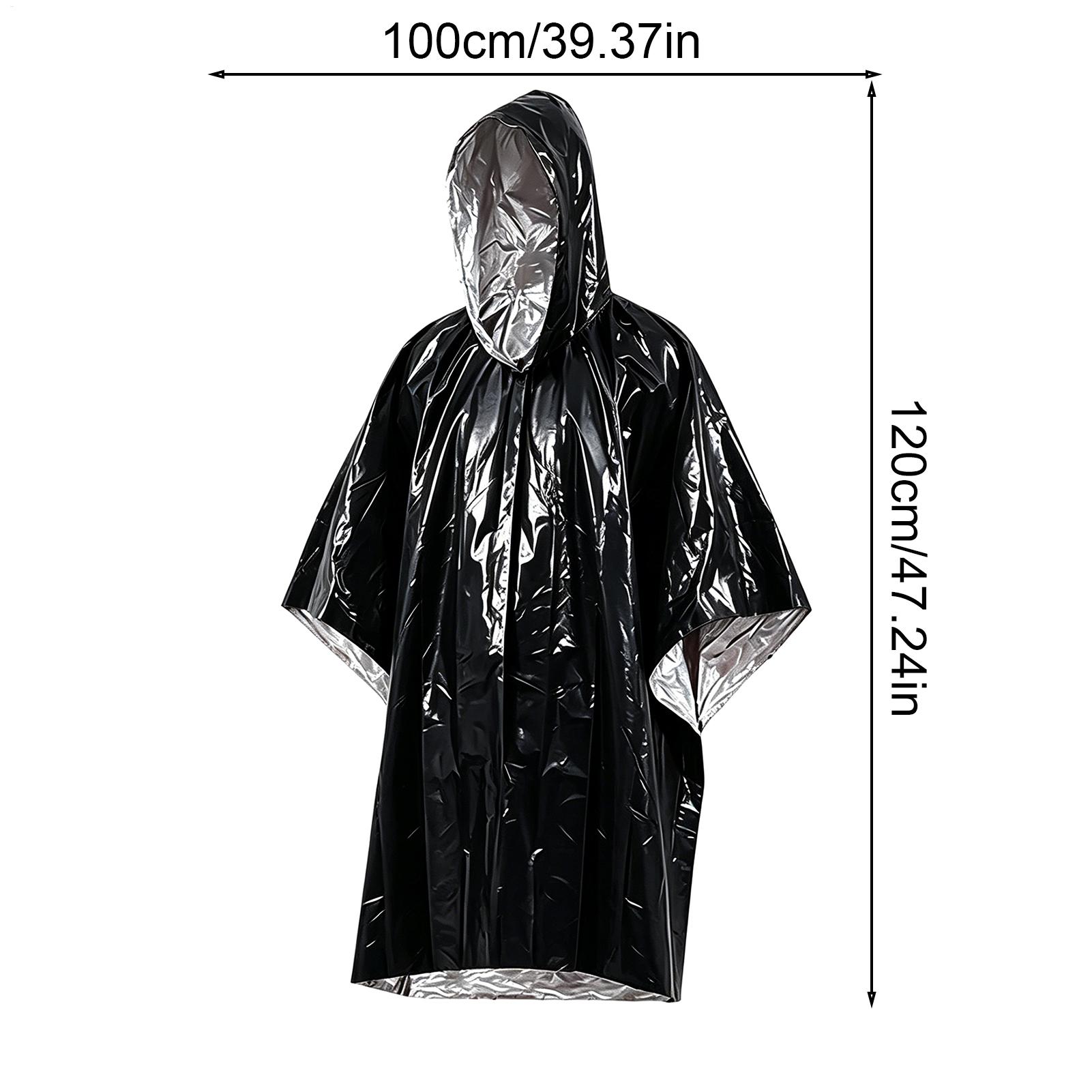 1Pc Emergency Waterproof Film  - огляд і ціна Emergency Poncho Rain