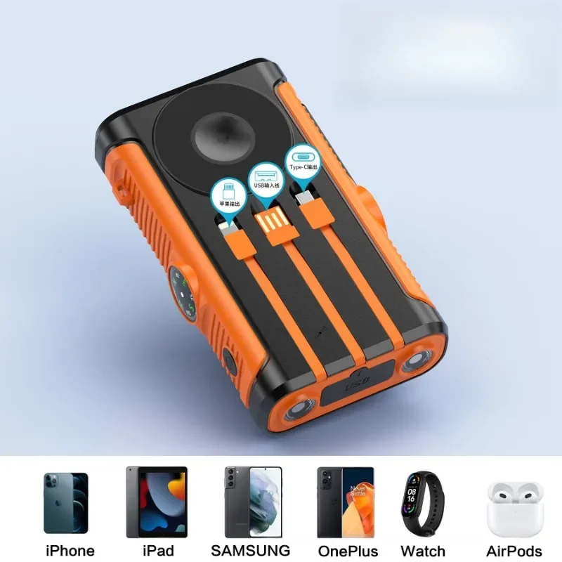 50000mAh Solar Power Bank 22.5 - огляд і ціна Solar Emergency Charger