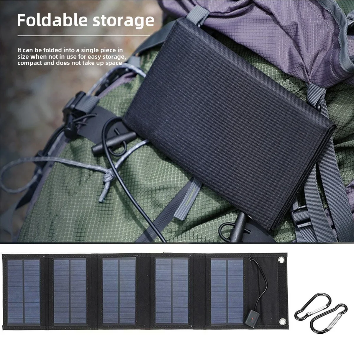 Foldable Solar Panel Charger 2 - огляд і ціна Solar Emergency Charger