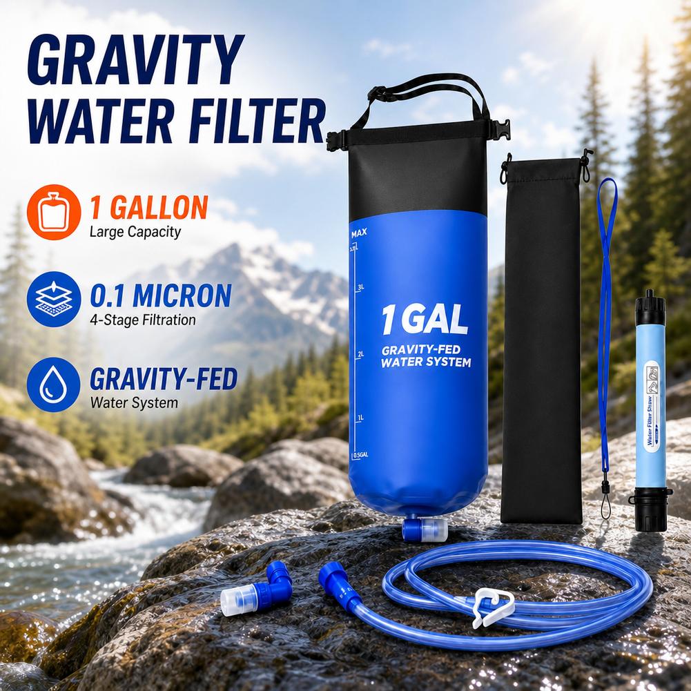 1 Gal Gravity Water Filter Bag - огляд і ціна Bivy Bag Emergency