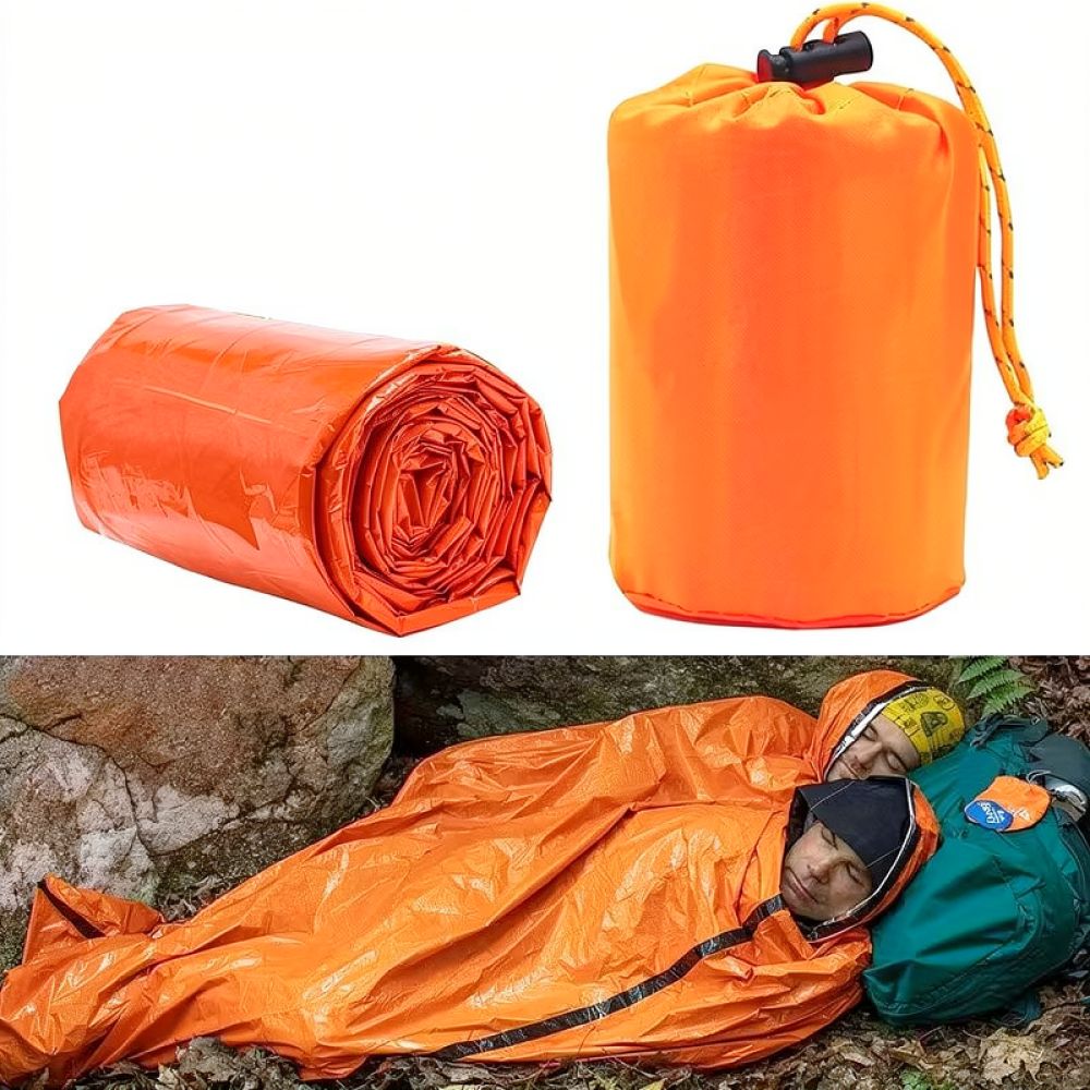 Portable Emergency Thermal Sle - огляд і ціна Survival Blanket Reflective