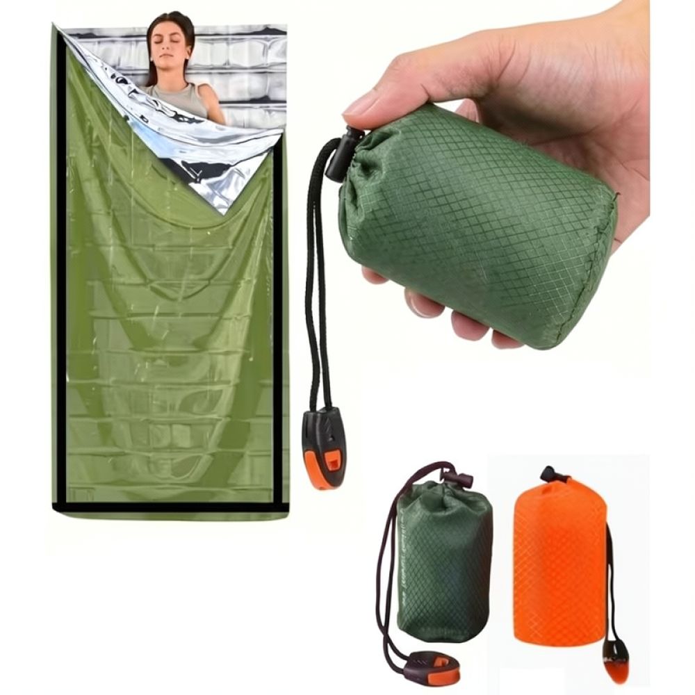 Portable Emergency Thermal Sle - огляд і ціна Survival Blanket Reflective