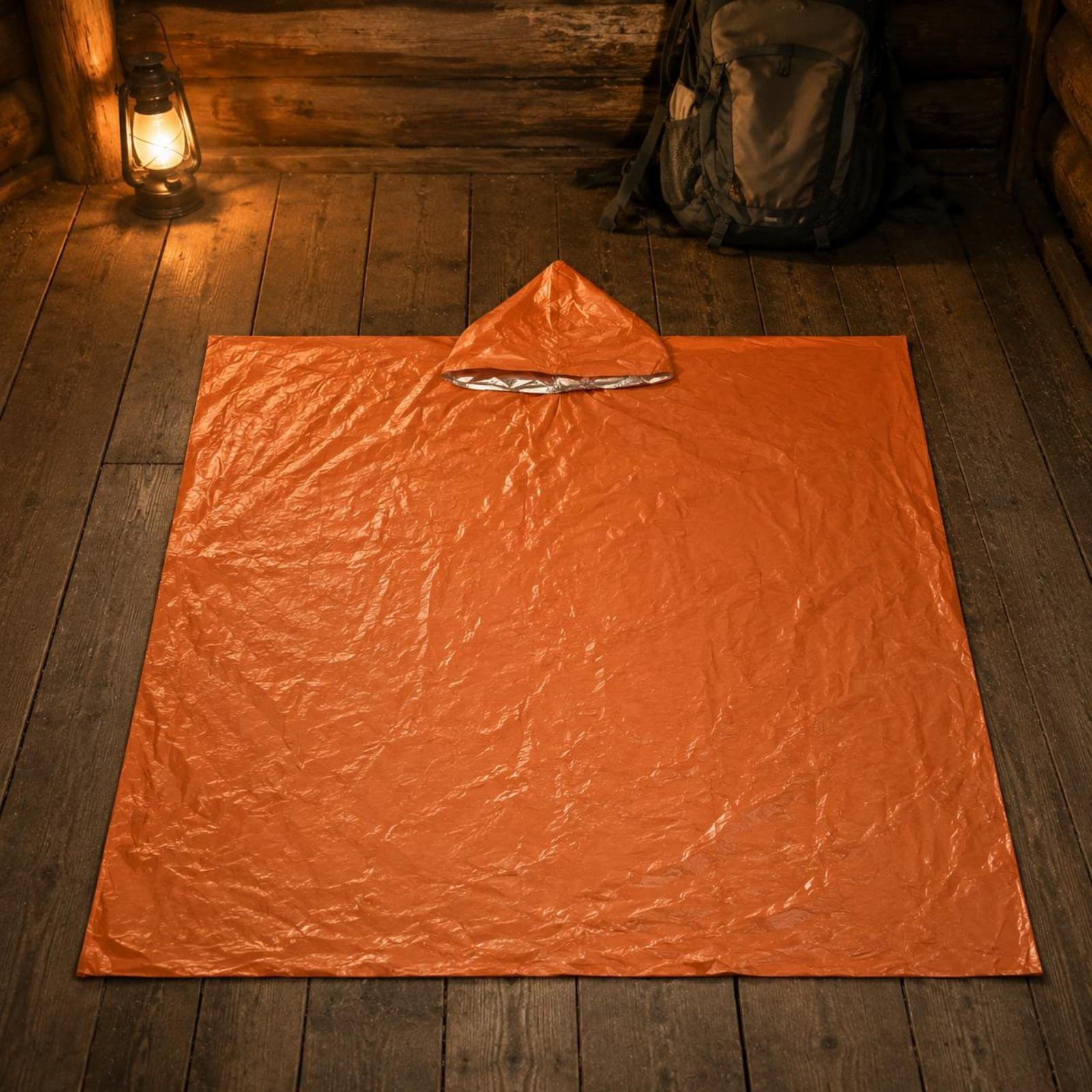 Rain Coat Waterproof Emergency - огляд і ціна Emergency Poncho Rain